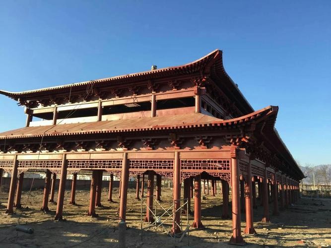 鋼結構仿古建筑工程-仿古鋼結構工程-鋼結構古建筑工程